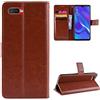 Kukoufey Cover per Oppo RX17 Neo,Custodia per Oppo RX17 Neo CPH1893,Custodia per Oppo K1 CPH1893 PBCM30 / R15x PBCM10 / R17 Neo Custodia Portafoglio in Pelle Flip Case Brown