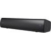 Creative Media SP-STGEAV2-BK Creative Stage Air V2 16,1 (41 cm) Wide AUX/BT/USB Audio Max 20W Deep Bass Radiatore passivo, dotato di 6 ore di batteria di riproduzione continua, compatibile con