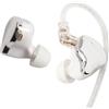 Holiper Auricolari con Filo Dual Magnet, Alta Risoluzione e Volume Elevato, Cuffie Hi-Fi per Musica e Giochi, Cavo USB Type-C con Ganci per Orecchie, Cuffiette in Ear con con Microfono, Bianco
