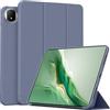 MGUEIAO Cover Compatibile con Honor MagicPad 2, Custodia in Pelle PU Ultrasottile con Supporto Trifold, Retro in TPU Morbido, Antiurto - Purple