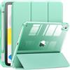 INFILAND Compatibile con iPad A16 Custodia 11a Generazione 11 Pollici 2025, Custodia iPad 10a Generazione 10.9 Pollici 2022, Copertura Protettiva Trasparente e Sottile con Portamatite e Slot per