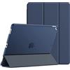 JETech Custodia per iPad Pro 12,9 2ª/1ª Gen (2017/2015), Blu Marino | Cover Retro Traslucido Sottile, Supporto Tri-Pieghevole, Auto Svegliati/Sonno, Protezione Antiurto Leggera