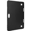 TEEKU Custodia universale in silicone per tablet Android da 10 pollici e 10 pollici, con supporto per matite e tablet Android da 10 pollici (nero, taglia unica)