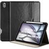 ProCase Cover per iPad Air 11 Pollici M3 2025/ M2 2024 & Air 5/4th Gen 10.9 Pollici, Custodia Protettiva in Pelle PU Premium con Portapenne e Cinturino da Polso per iPad Air 11, Nero