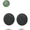 daunke 2 custodie adesive in silicone per daunke Moto Tag anti-smarrimento, protezione completa (adatto per anziani, zaini, bagagli, bambini) antigraffio, colore: nero