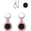 Generic Custodia per MiLi MiTag Smart Tag, durevole, ecologica, antiurto, facile da rimuovere e anti-smarrimento, confezione da 2, colore: rosa