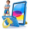 ProCase Custodia per bambini per iPad 11th (A16)/10th, iPad Air 11 M4/M3/M2, Air 5/4th