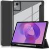 YRH Custodia per Lenovo Idea Tab con portapenne 11 pollici 2025, [Auto Wake/Sleep] Custodia posteriore trasparente per tablet Lenovo Idea 11 [TB336ZU /TB336FU] (Nero)