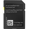 Gitikei Scheda SD di navigazione compatibile con Mercedes CLA/GLC/GLA/AMG/A/B/C/Classe E, versione 14.0, adatta solo per l'Audio 20 (codice 522) NTG, Can/Mex/USA Maps (A2189068403)