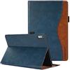 CASAFUNY Custodia Cover per Lenovo Tab P11 2nd Gen Custodia Protettiva Case in Pelle PU con Supporto e Slot per Scheda per Lenovo Tab P11 (2nd Gen) 11,5 TB350FU/TB350XU 2022, Blu