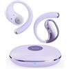 Micool Auricolari aperti Bluetooth 6.0, clip-on, senza fili, con 36 ore di autonomia, riduzione del rumore, cuffie per chiamate in vivavoce, comode cuffie sportive per corsa, fitness e viaggi
