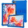 Generic Custodia per tablet ODEA A10 da 10 pollici con copertura completa, protezione per fotocamera, antiurto, antigraffio, supporto regolabile, custodia in silicone morbido per bambini, blu