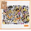 WESERWEF® Panno in Microfibra XXL 30×30 cm - Design Elegante e Pulizia Delicata per Occhiali, Lenti, Schermi, Smartphone e Tablet (funny dogs)