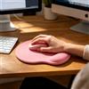 Generic Tappetino per mouse con supporto per il polso in gel, poggiapolsi ergonomico da scrivania, tappetino per gamepad con base in gomma per computer portatile