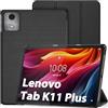 DUX DUCIS Custodia Cover per Lenovo Tab K11 Plus 11,45(2025,TB352FU), Nero | Folio Stand, Sottile Protettiva Tablet Cover