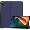 Kepuch Custer Cover per Xiaomi Pad 5/5 PRO/5 PRO 5G,PU-Pelle Case Custodia per Xiaomi Pad 5/5 PRO/5 PRO 5G - Blu