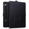 Generico DayQiQiPu Custodia per Samsung Galaxy Tab S10 Lite SM-X400/X406B (10,9 Pollici) PU Pelle motivo 3D a forma di gatto Cover Flip con Supporto Custodie portafoglio Caso con Auto Wake/Sleep Nero