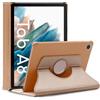 ebestStar - Cover per Samsung Galaxy Tab A8 10.5 (2021) SM-X200 X205, Custodia Protezione Rotazione 360, Pelle PU, Dorato