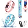 Générique 2pcs Cinturino in Silicone Custodia Protettiva per Samsung Galaxy SmartTag2 (2023),Bambini Samsung Galaxy SmartTag2 IP53 Anti - Perdita GPS Tracker Regolabile Carino Animato, Petit, Silicone