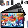 BEYNIVAN Tablet Android 16-11 Pollici Tablet in Offerta con Octa Core T615,36GB RAM + 512GB ROM (2TB TF), 5G WiFi,Gemini AI,Widevine L1,8000mAh,18W,Foto AI 16MP+8MP, TÜV, GPS,con Tastiera+Mouse,Nero
