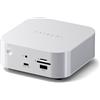 SATECHI CubeDock™ Thunderbolt 5 Docking Station 13 in 1, Custodia SSD NVMe | Per MacBook Pro/Mini & PC Thunderbolt 5, USB4 V2 80/120Gbps, 140W, fino a 8K, Ethernet 2.5GbE, USB-C/A, raffreddamento attivo