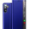 Nshkeji Cover per Samsung Galaxy S26 Plus Custodia a Libro Flip in Pelle PU | Finestra Laterale Trasparente, Supporto Pieghevole, Protezione Fotocamera Antiurto Bumper Custodia per Samsung S26 Plus Case