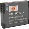 DSTE DMW-BCM13E BCM13 BCM13PP DSTE Batteria di ricambio compatibile con Panasonic DMC-FT5 DMC-TS5 DMC-TZ37 DMC-TZ40 DMC-TZ41 DMC-ZS27 DMC-ZS30 DMC-ZS35 DMC-ZS45 (TZ- e FT)