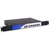HSIPC Montaggio su rack 1U J6412 Quad Core Firewall Micro Appliance, Mini PC, Nano PC, Router PC con 8G RAM 128G SSD, 6 RJ45 i226-V 2500M Port AES-NI Compatibile con opnsense...