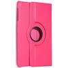 CASEGUARD Custodia in pelle con rotazione a 360° per Samsung Galaxy Tab 4 8 SM-T330 T331 T335, rosa