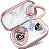 chalvh Cuffie Bluetooth, Auricolari Bluetooth 5.4 HiFi Stereo, Cuffie Wireless 50H | Sport, Cancellazione Rumore Mics, Cuffiette Bluetooth, Ricarica Rapida USB-C, IP7 Impermeabile Auricolare, Correre, Palestra