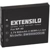 EXTENSILO 1x batteria compatibile con Pentax Optio A10, A20, A30, A40, L20, E75, E85, M85 fotocamera digitale DSLR (800mAh, 3,7V, Li-Ion)