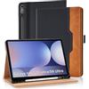 Vkooer Custodia per Samsung Galaxy Tab S10 Ultra 2024/Tab S9 Ultra 2023 14,6 pollici con S Pen Holder PU Leather Folio Flip Cover Multi-Angle Visualizzazione Smart Stand Cover con Tasca Auto