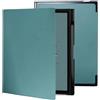 Andy Case Custodia per Boox Note Air4 C (2024)/ Air3 C/Air3 B/W (2023) ePaper da 10,3, sottile e leggera, in pelle PU, custodia a libro con funzione automatica sleep/wake, portapenne integrato (verde scuro)