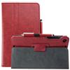 AKLiSa Custodia per Google Nexus 7 2013 FHD e-book reader case, adatta per Google Nexus 7 Smart Tablet Case Cover magnetica ultrasottile con funzione Wake-up Sleep (rosso)