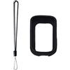 QJONSIU Cover Compatibile con iGPSPORT BSC200S/BSC300T, Antichoc Protettiva in Morbido Silicone Case, Nessun odore, Antigraffi-Nero