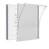 GIOPUEY Cover per Remarkable 2, Custodia Con slot per penna, Scocca posteriore in TPU morbido, Copertura sottile, Protezione Airbag - trasparente