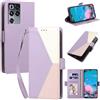Generico DayQiQiPu Custodia per ZTE Nubia RedMagic 11 Pro/11 Pro+ (6,85 Pollici) Cover in Pelle PU con Colori Dopamina Custodia a Portafoglio Ribaltabile Antiurto Caso con Cinturino da Polso, Viola