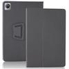 INSOLKIDON Compatibile con DOO-GEE T20 Ultra 12 inch 2023 Tablet Custodia protettiva in pelle Cover con Funzione di Supporto, Auto Svegliati/Sonno,Cover Protezione in PU Pelle (NERO)
