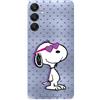 LA CASA DE LAS CARCASAS Cover protettiva compatibile con Samsung Galaxy A25 5G, ufficiale Peanuts Snoopy Hearts per proteggere il tuo telefono, in silicone trasparente flessibile, licenza ufficiale di Snoopy