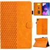 CASAFUNY Custodia Cover per Lenovo Tab M10 3rd Gen 10.1 Pollici, Custodia Protettiva Magnetica Cover Ultra Sottile con Auto Sonno/Sveglia per Lenovo Tab M10 3a Generazione (TB328FU/TB328XU), Arancione