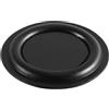 Durlo Radiatore passivo per altoparlante per bassi da 40 mm nero, piastra vibrante in gomma ausiliaria, woofer per rinforzare la membrana dei bassi di ricambio