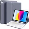 Generic Custodia protettiva per tastiera Bluetooth Custodia protettiva per tastiera magnetica Custodia protettiva per iPad10 Generation 11 pollici 2020/ipad11 (2025) A16