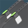 Generic Luminoso Metallo Tipo-C Spina Della Polvere Decorazione Accessori Del Telefono per iPhone 16 15 Samsung USB C Dustplugs