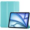 ProCase Cover per iPad Air 11 Pollici M4 2026/M3 2025/M2 2024 | Custodia Smart con Supporto Ricarica Pencil 2, Leggera con Auto Sleep/Wake, Acqua