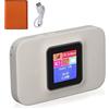 ciciglow Hotspot WiFi Mobile, Router WiFi 5G LTE Portatile USB con Slot per Scheda SIM, Router da Viaggio con Batteria da 3000 MAh per Affari Domestici in Europa