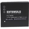 EXTENSILO 1x batteria compatibile con Panasonic Lumix DMC-FX30, DMC-FS3, DMC-FS5, DMC-FS20 fotocamera digitale DSLR (1000mAh, 3,7V, Li-Ion)