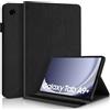 Succtopy Custodia per Samsung Galaxy Tab A9 Plus 11 Pollici 2023 Cover in Pelle PU con Porta Penna Custodia Protettiva con Funzione di Supporto Case Galaxy Tab A9+ (SM-X210/X215/X216/X218) Nero