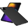 WFTE Cover per Xiaomi Pad 7/7 Pro Cover Telefono Morbida TPU Ultra Sottile Elegante Custodia Protettiva per Xiaomi Pad 7/7 Pro [Protezione Anticaduta, Antiscivolo] - Nero Opaco