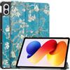 Vakarey Cover per Xiaomi Redmi Pad 2 Pro 12.1 Pollici Ultra Sottile Intelligente Custodia Tablet,Fiore
