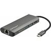 StarTech Dock da Viaggio USB-C 6-in-1 HDMI 4K, 60W PD 3.0, SD, GbE, USB-A | Uscita HDMI 4K, Alimentazione 60W pass-through, Design compatto da viaggio